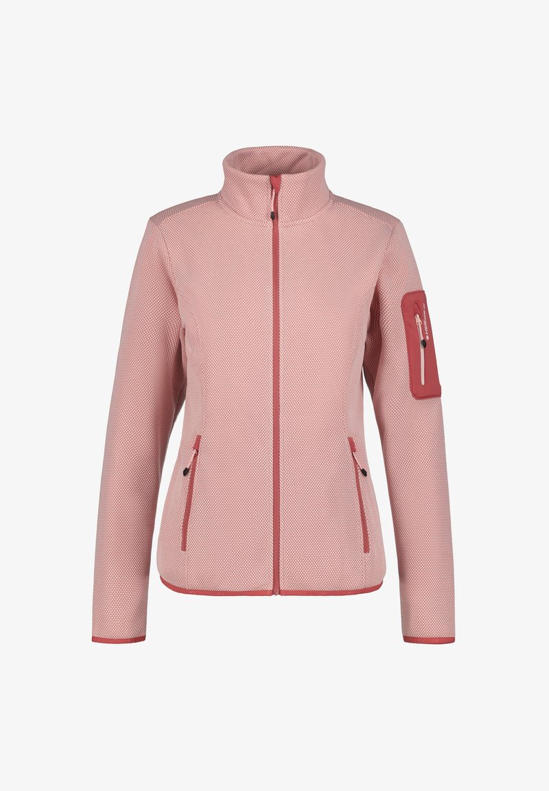 Icepeak BOWERSVILLE - Sudadera con cremallera - rosenblatt