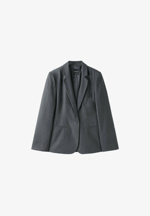 Stradivarius, BUTTON BLAZER - Blazer - grey