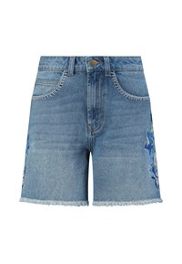 CHRIS - Denimové šortky - medium denim blue