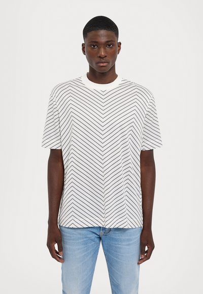 Emporio Armani Print T-shirt - white/blue