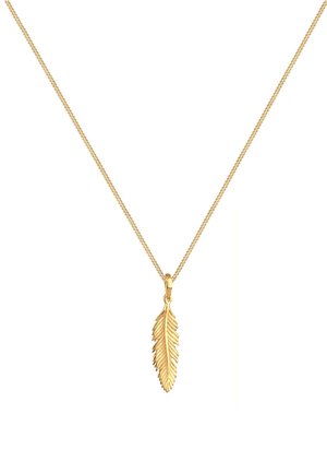 FEATHER - Collar - gold-coloured