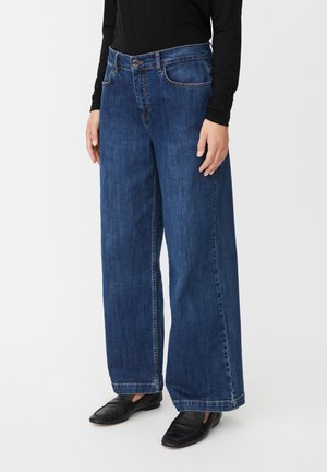 PYRAVON - Flared Jeans - blue denim