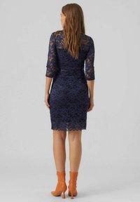MAMALICIOUS MLMIVANA DRESS - Koktailové šaty/večierkové šaty - navy blazer