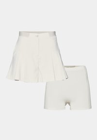 J.LINDEBERG Sports ARELLA PLEATED SHORTS 2-IN-1 - Legíny - moonbeam