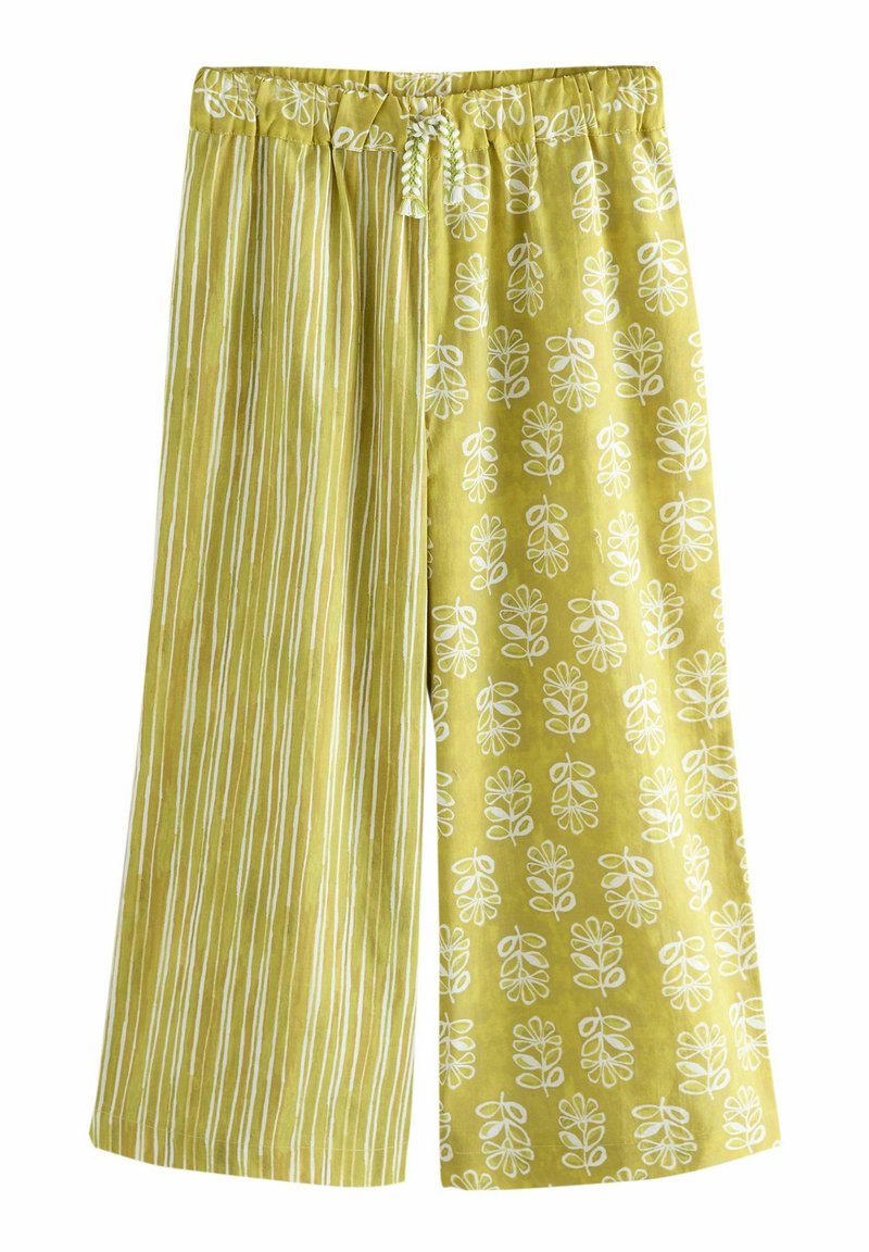 Next - REGULAR FIT - PRINTED - Kelnės - olive green, Padidinti