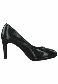 s.Oliver Plateaupumps - black patent