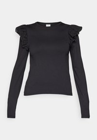 VIREDDA TOP - Ilgarankovis viršutinės dalies drabužis - black