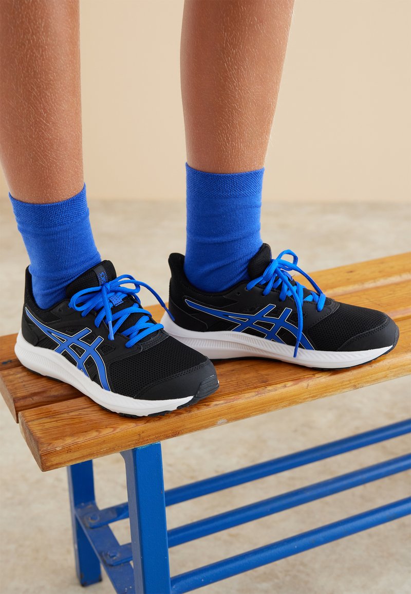 ASICS JOLT 4 UNISEX - Zapatillas running asfalto - black/illusion blue