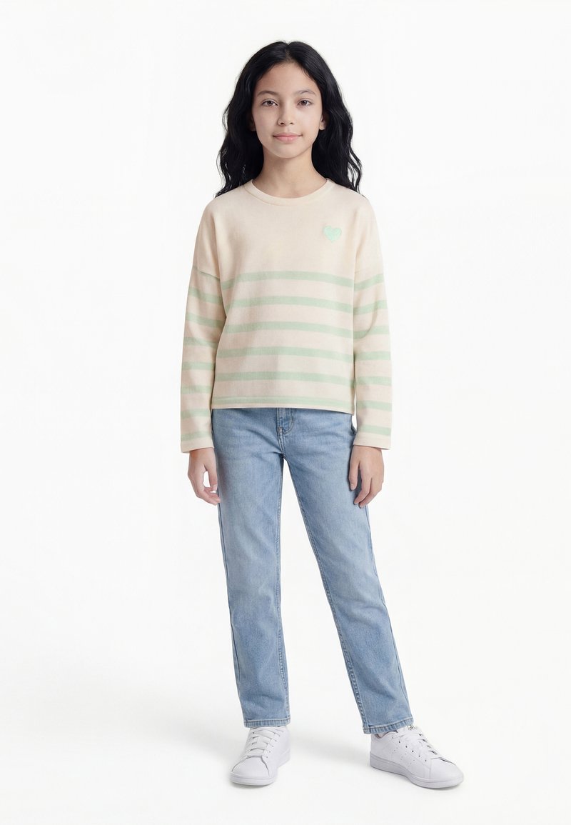 Name it NKFLINE - Svetr - gossamer green/cloud dancer