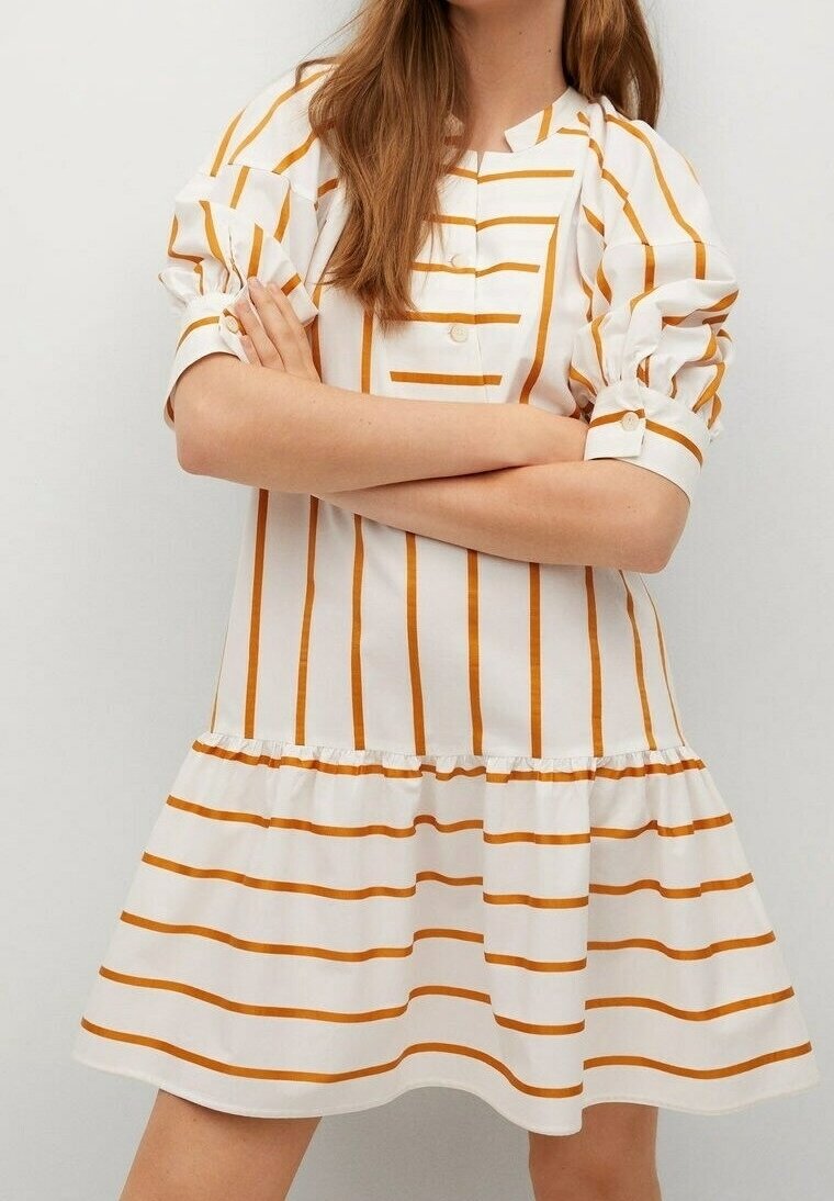 Mango Robe de jour - orange