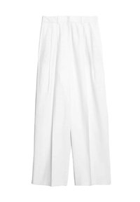 RICH WIDE - Pantalones - soft white