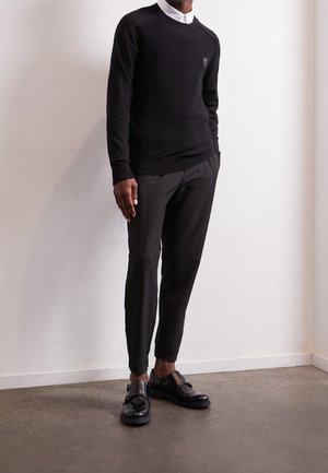 Stoffhose - black