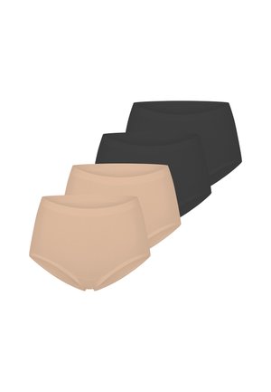 4ER PACK GO SENSE - Alushousut - schwarz   beige