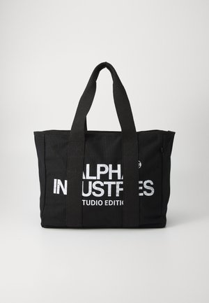 STUDIO TOTE BAG LARGE UNISEX - Shopping bag - black
