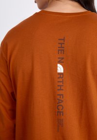 The North Face MENS TEE RELAXED VERTICAL - Topper langermet - bombay orange