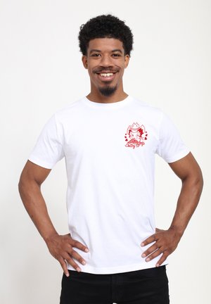 Henry Tiger BETTY BOOP COUNTRY - Camiseta estampada - white