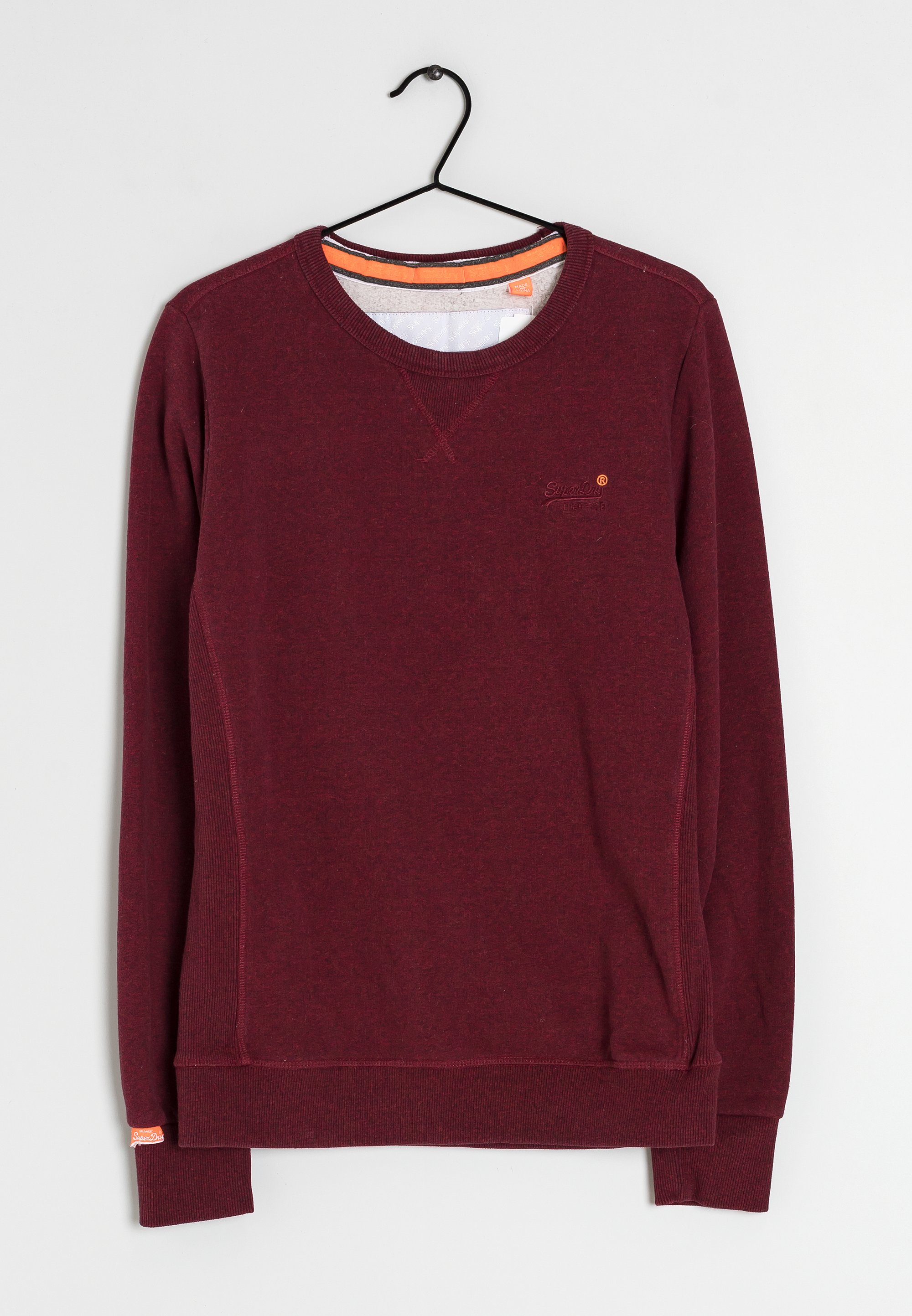 Superdry Co Sweatshirt red (Pre-owned)