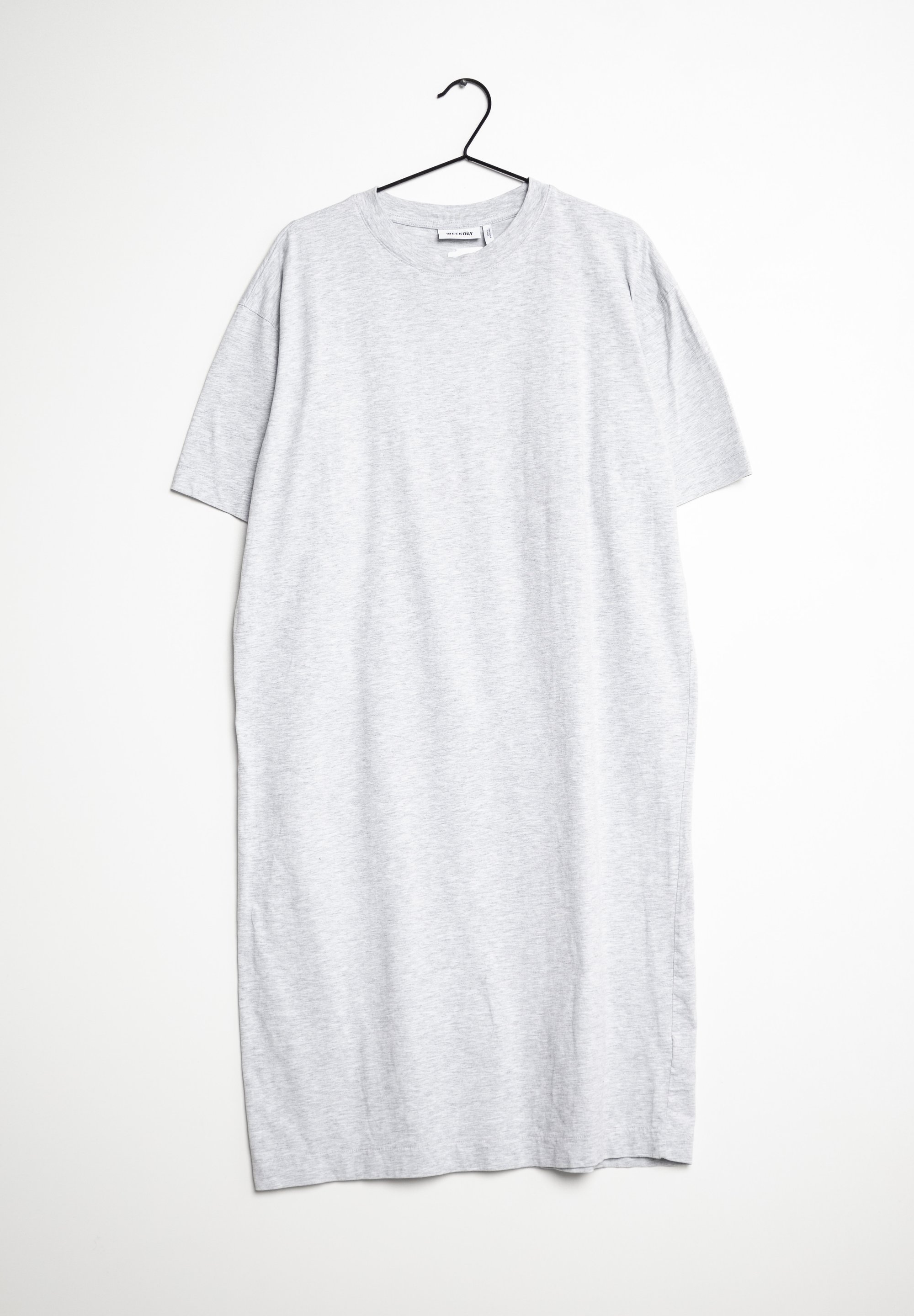 Weekday Jersey dress grey (Pre-owned) Zalando