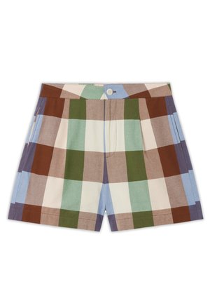 Thinking Mu NARCISO - Shorts - burgundy