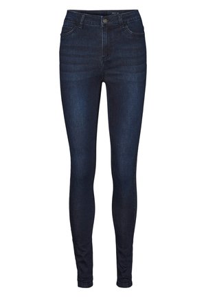 Noisy May NMCALLIE - Jeans Skinny Fit - dark blue denim