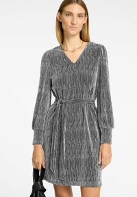 Selected Femme GLITZER - Denní �šaty - black