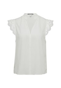 MIT DETAIL - Bluse - ecru