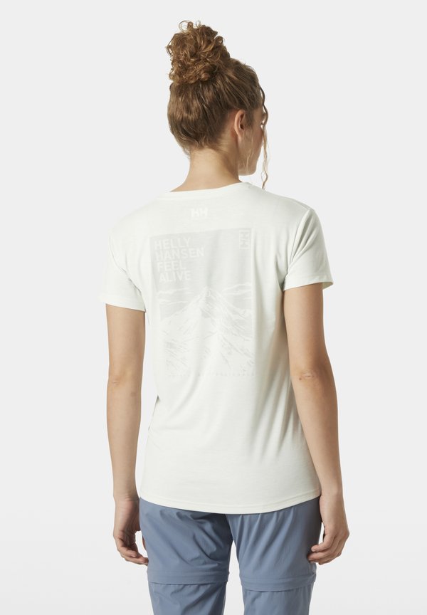 W SKOG GRAPHIC TEE - Print T-shirt - seafoam2