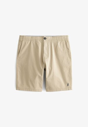 STRETCH ELASTICATED WAIST - Shorts - stone