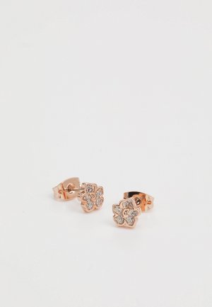 LENANA MAGNOLIA LILLIFORA STUD EARRING - Earrings - rose gold-coloured/silver-coloured