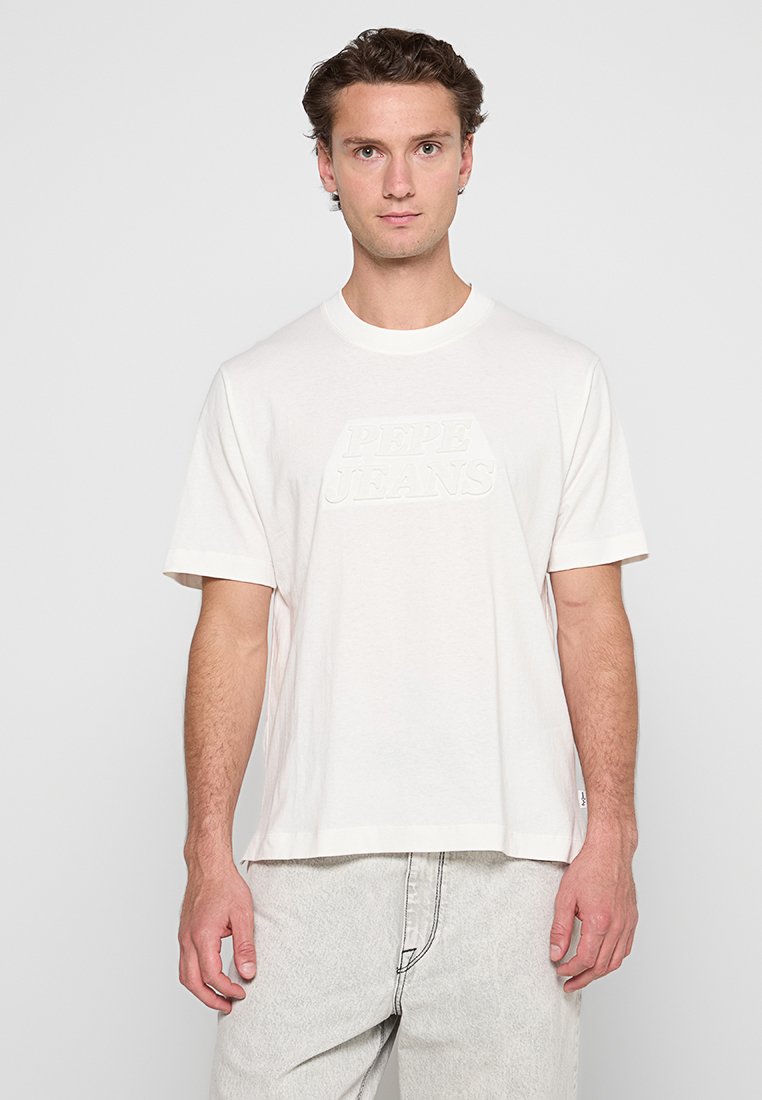 Pepe Jeans T-shirt basic crème