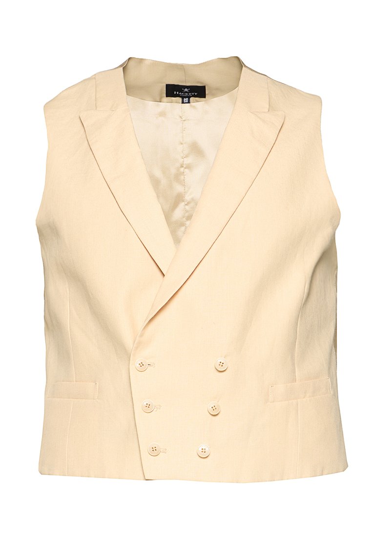 Hackett London Gilet zandkleur
