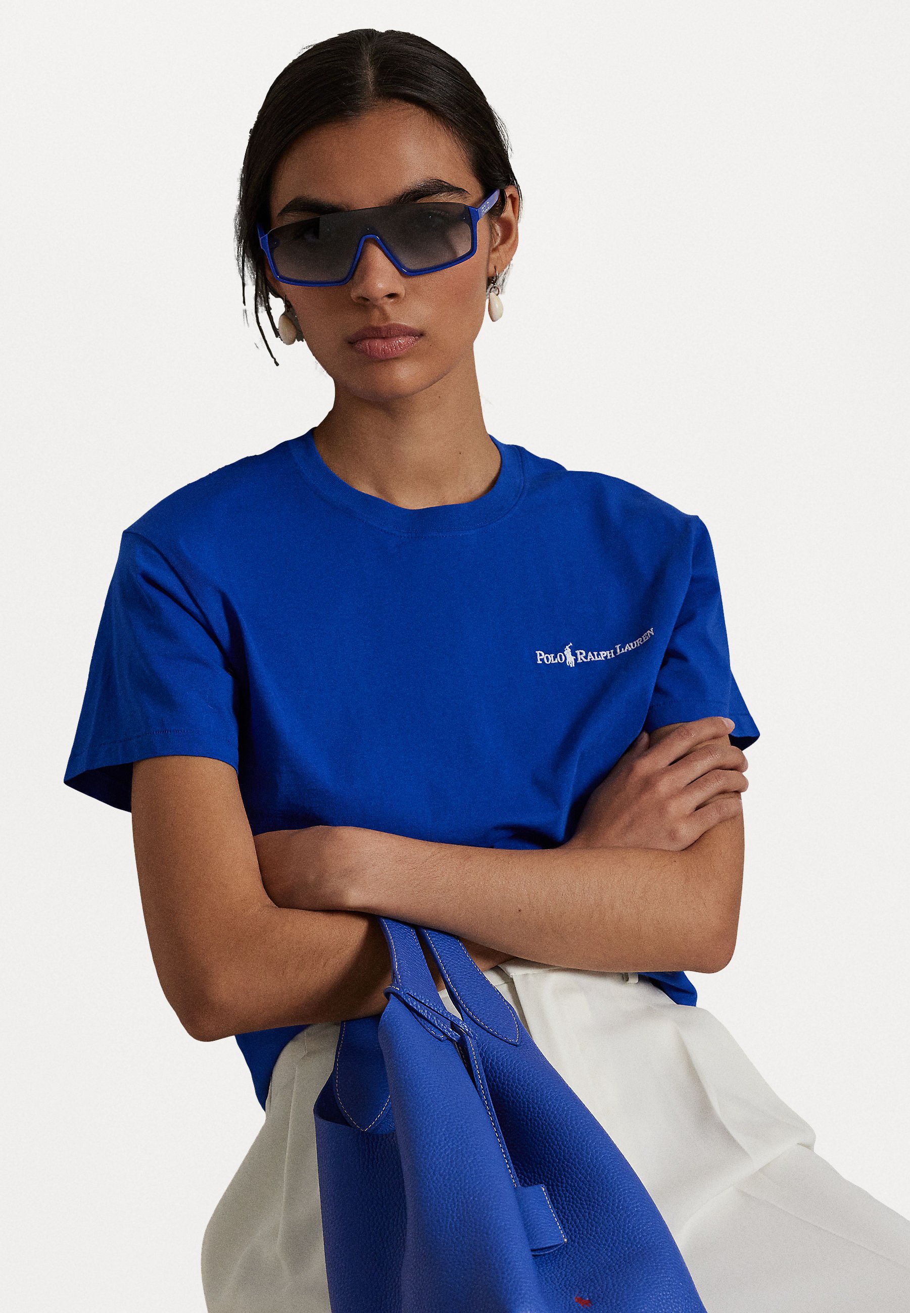 Polo Ralph Lauren LOGO COTTON JERSEY CREWNECK TEE - Basic T