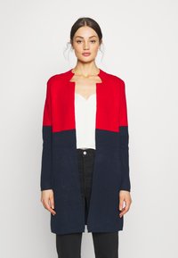 Morgan BLOCK - Casaco de malha - rouge/marine
