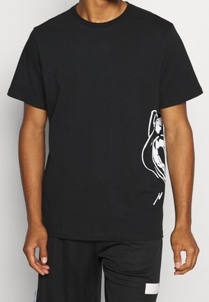 Camiseta estampada - black