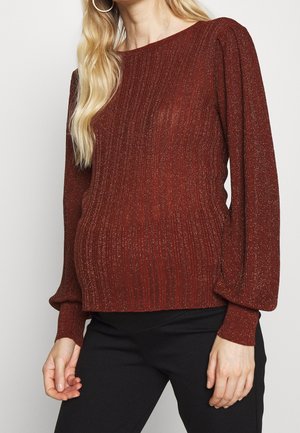 Pullover - dark red