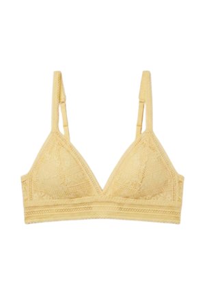Etam, AURA - Triangle bra - light yellow