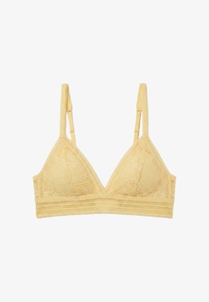 Etam, AURA - Triangle bra - light yellow