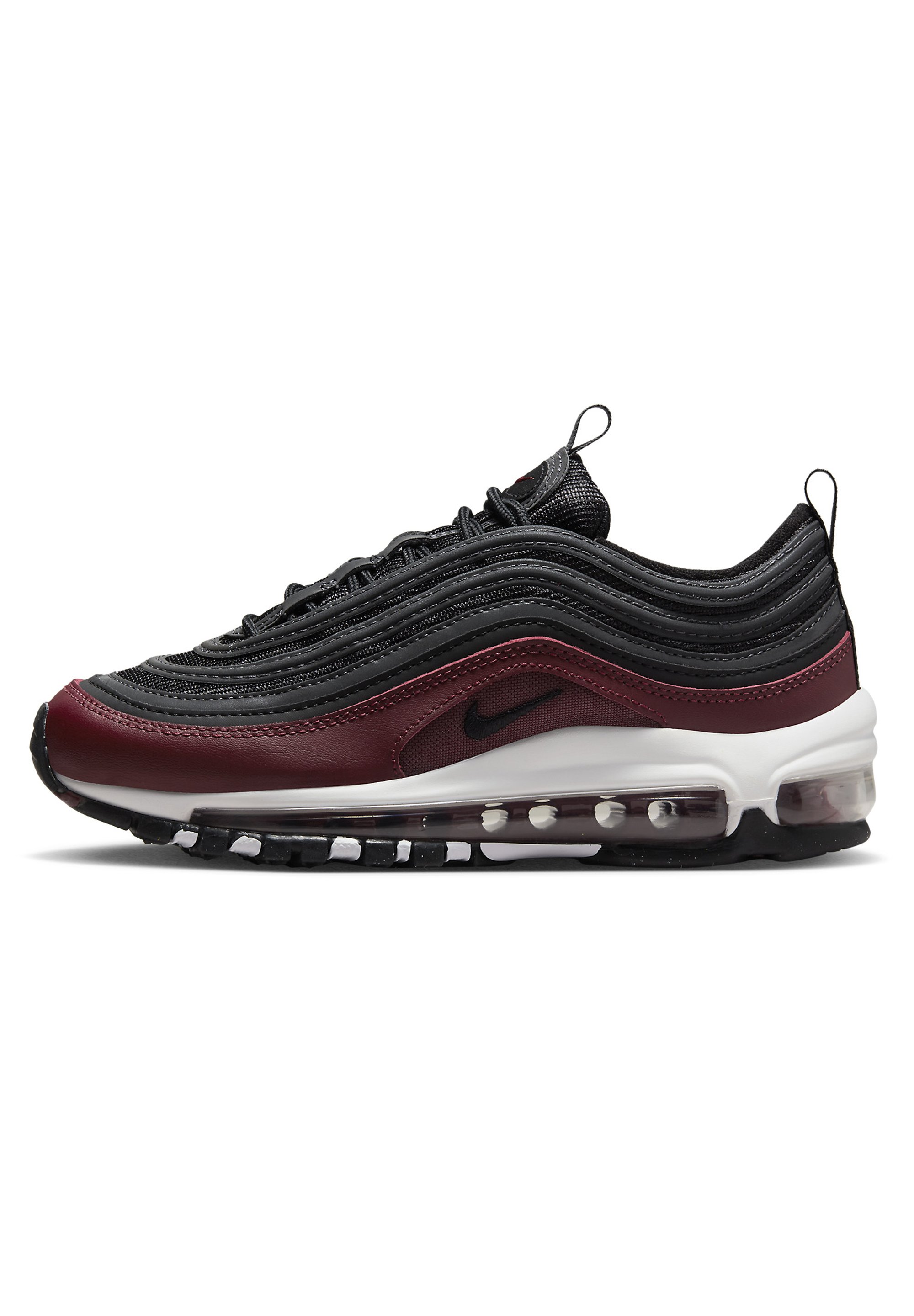 white red and black air max 97