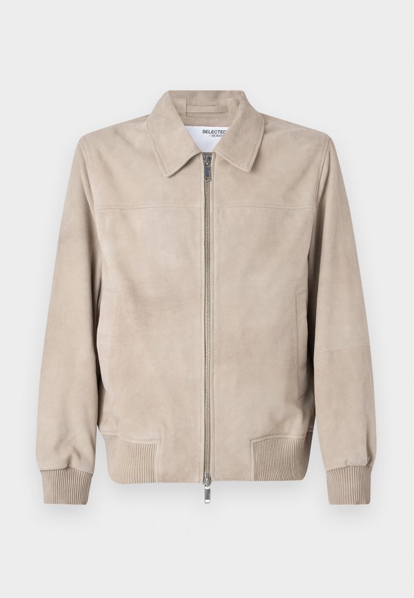 SLHDEON JACKET - Leather jacket - incense2