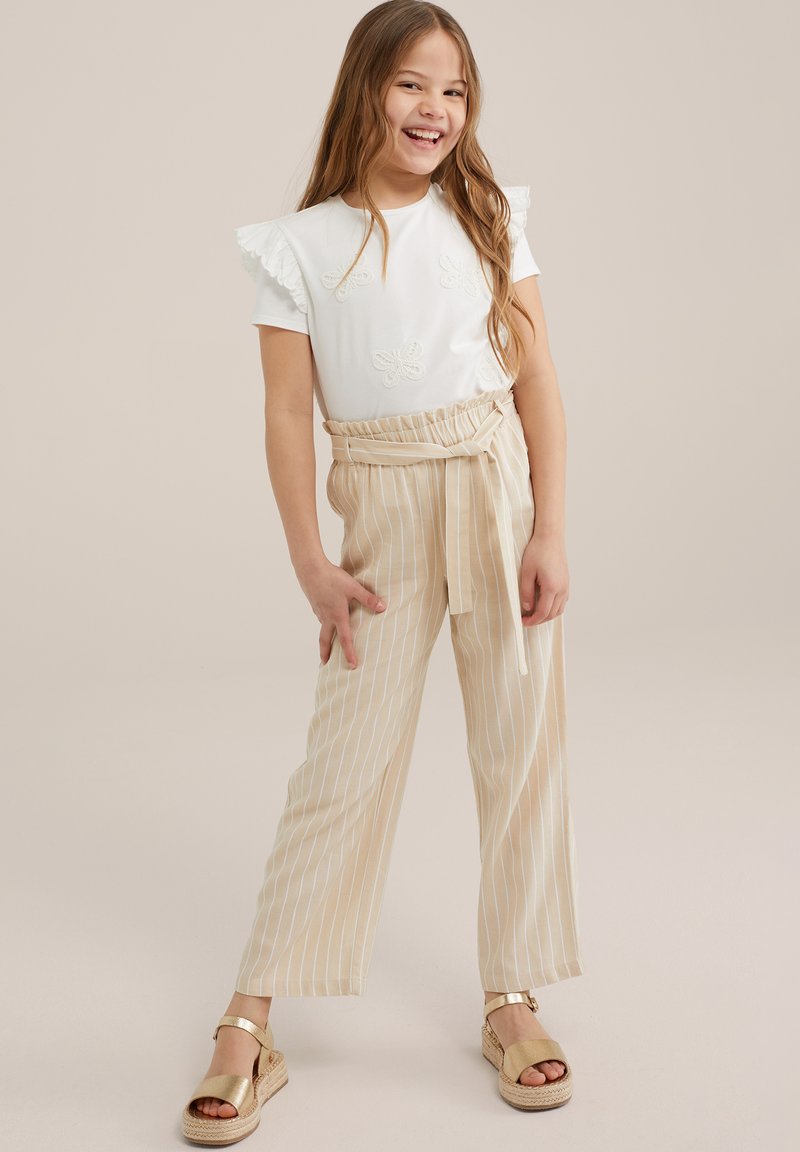 WE Fashion Pantaloni - beige