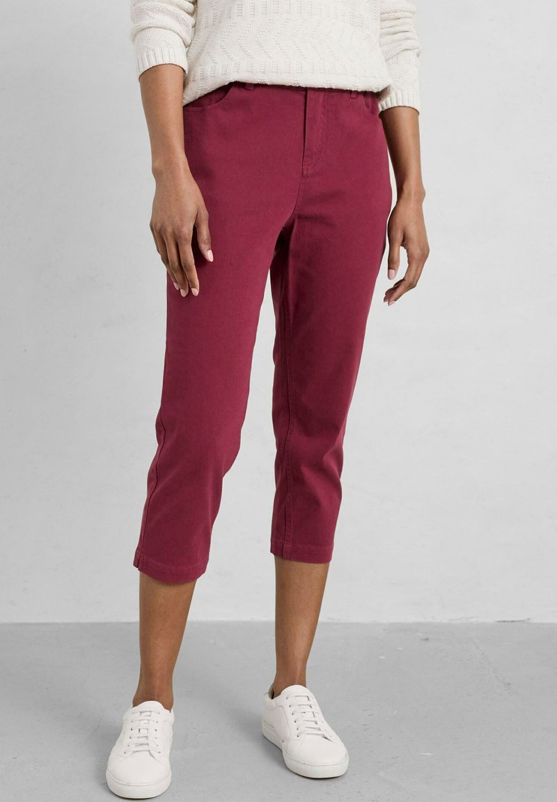 Seasalt Cornwall ALBERT QUAY CROPS Slim fit jeans dulse/donkerroze