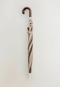 Next GOLF LARGE - Umbrella - brown stone stripe