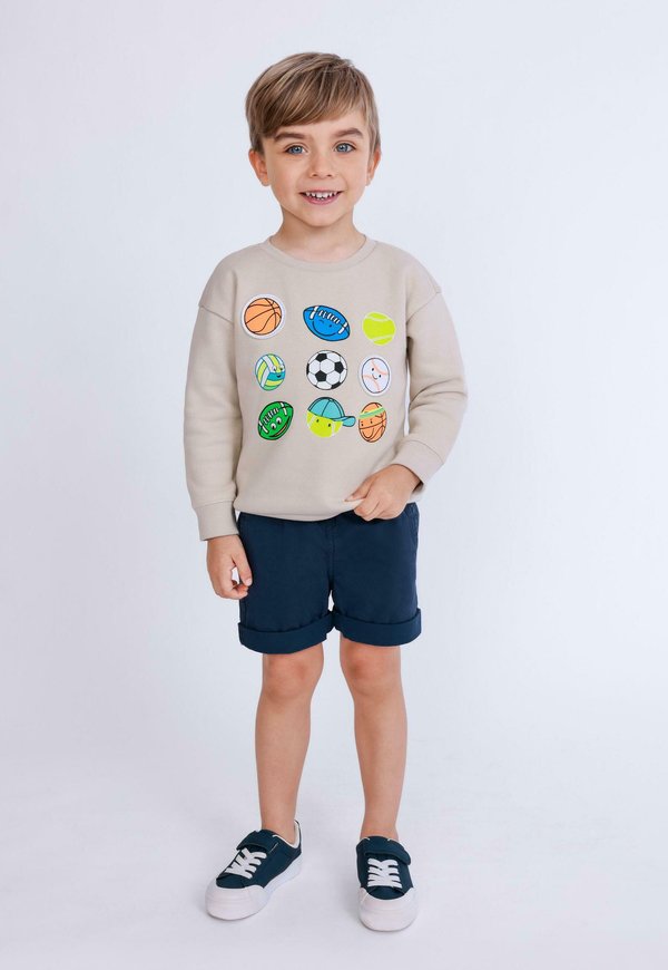 BALLS - Sweatshirt - kiesel