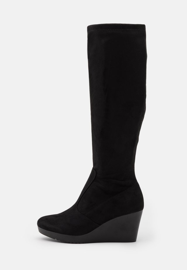Botas con cuña de mujer Colección en oferta en Zalando Botas con cuña de mujer Colección en oferta en Zalando