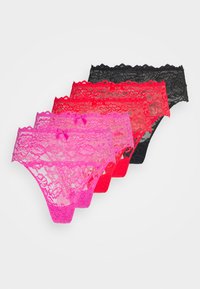 Não selecionado, red/pink/black