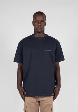 MANNER HEAVY OVERSIZED TEE  - T-shirts basic - navy