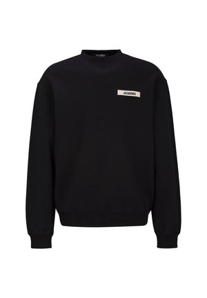 Jacquemus, JACQUEMUS SWEATSHIRT THE GROSGAIN LOGO - Sweater - black