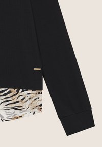 Freddy Camiseta de manga larga - black zebra animalier