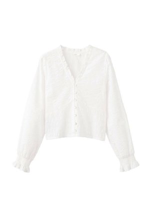 TEEN - Blúzka so zapínaním na gombíky - off-white