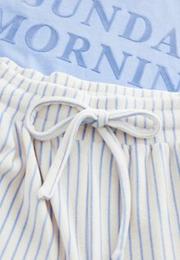 Next TALL FIT - SHORT SLEEVE SET - Pyjama - blue stripe